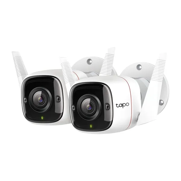 Set 2 Camere Supraveghere TP-LINK Tapo C310P2 Exterior 2K 3MP Wi-Fi