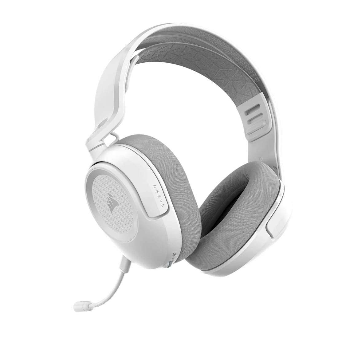 Casti Gaming CORSAIR HS35 V3 Wireless Alb CA-9011411-WW - imagine 8