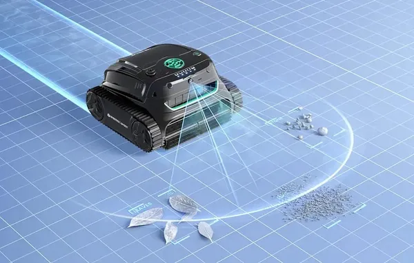 Robot de curățat piscine WYBOT S2 Solar Vision fără fir - imagine 14