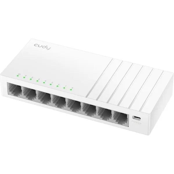Switch Gigabit CUDY GS108U 8 Porturi USB-C Compact - imagine 2