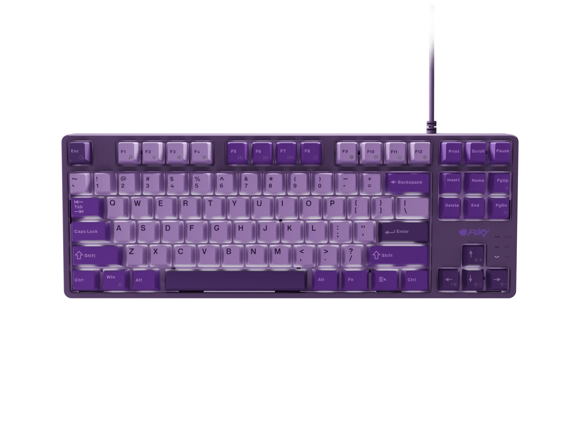 Tastatură Mecanică Gaming FURY Kanabo K2 TKL USB Mov