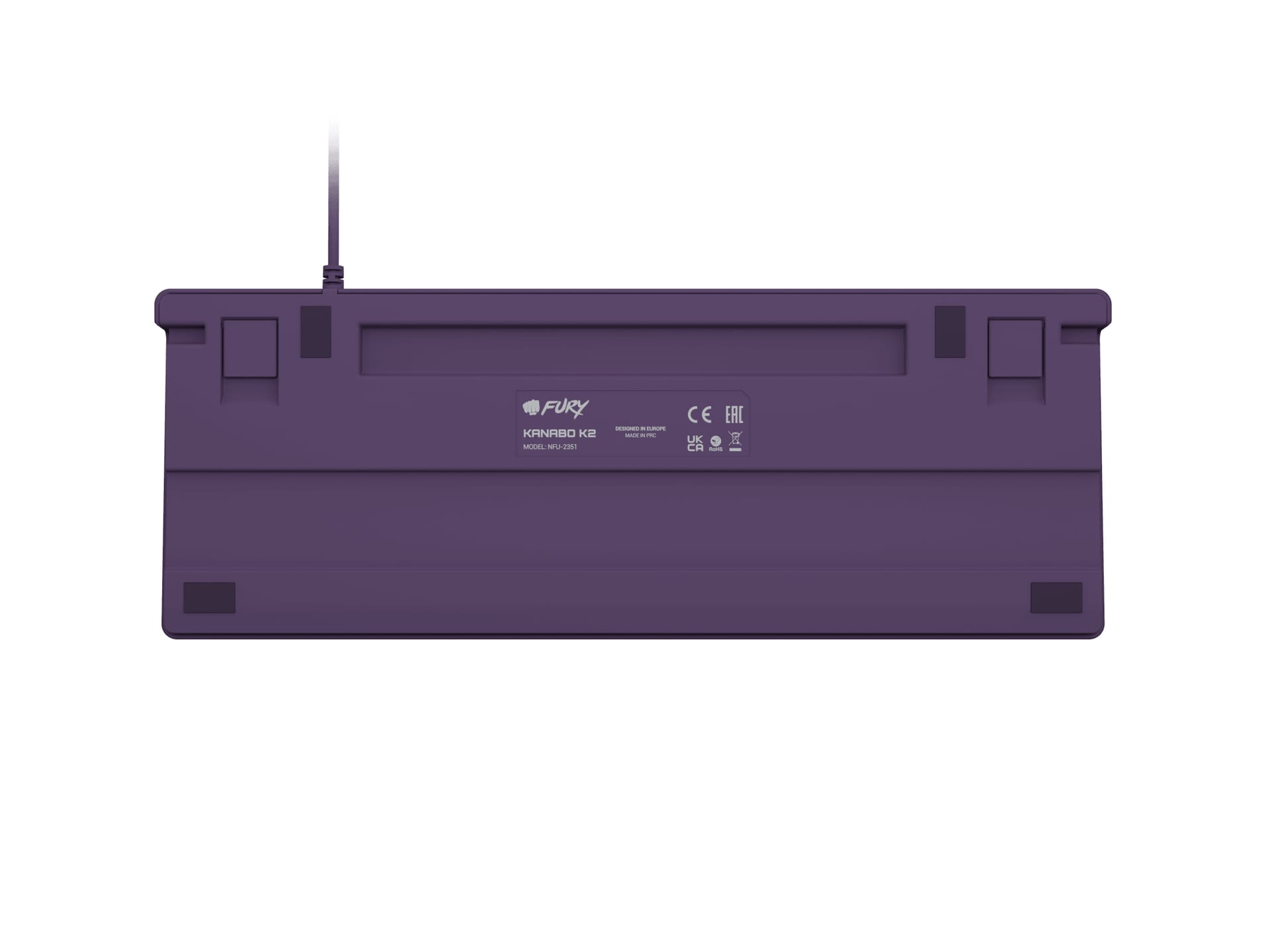 Tastatură Mecanică Gaming FURY Kanabo K2 TKL USB Mov - imagine 6