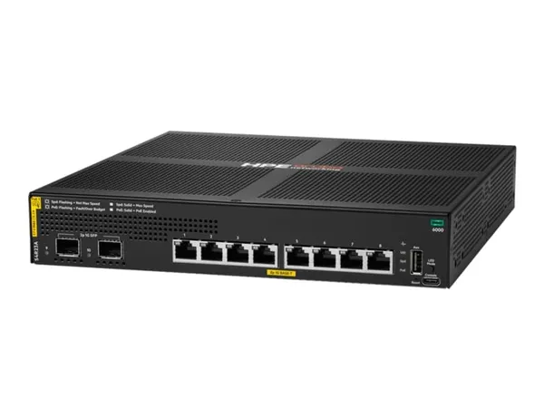Switch ARUBA NETWORKS 6000 8G CL4 2F 67W SW S4R23A - imagine 2