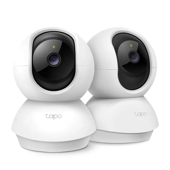 Set 2 Camere de Supraveghere TP-LINK Tapo C200 Pan/Tilt 1080P