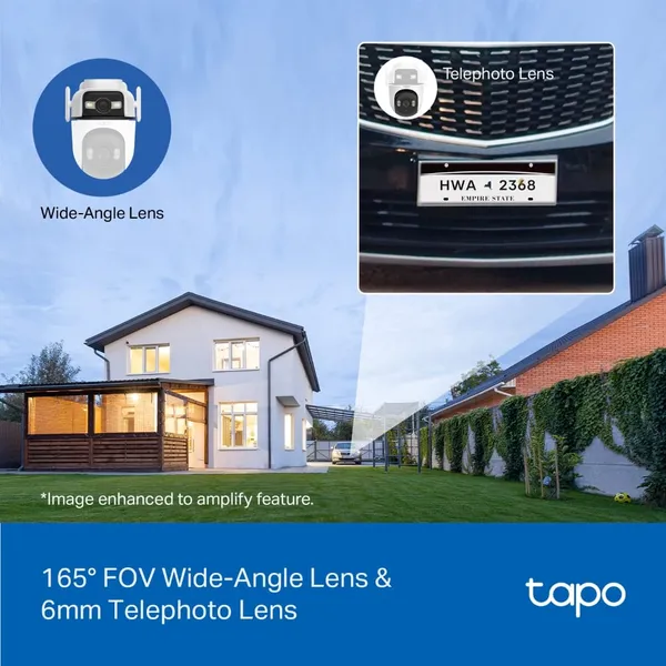 Cameră de supraveghere TP-LINK Tapo C545D Exterior Obiectiv Dual Pan/Tilt - imagine 5