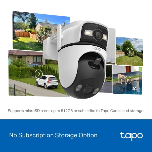 Cameră de supraveghere TP-LINK Tapo C545D Exterior Obiectiv Dual Pan/Tilt - imagine 9