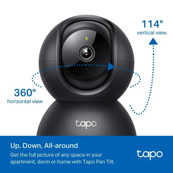 Cameră de supraveghere TP-LINK TAPO C201 1080p Pan/Tilt 360° - imagine 4