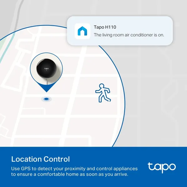 Telecomandă Smart TP-LINK Tapo H110 Infraroșu Matter Negru - imagine 9