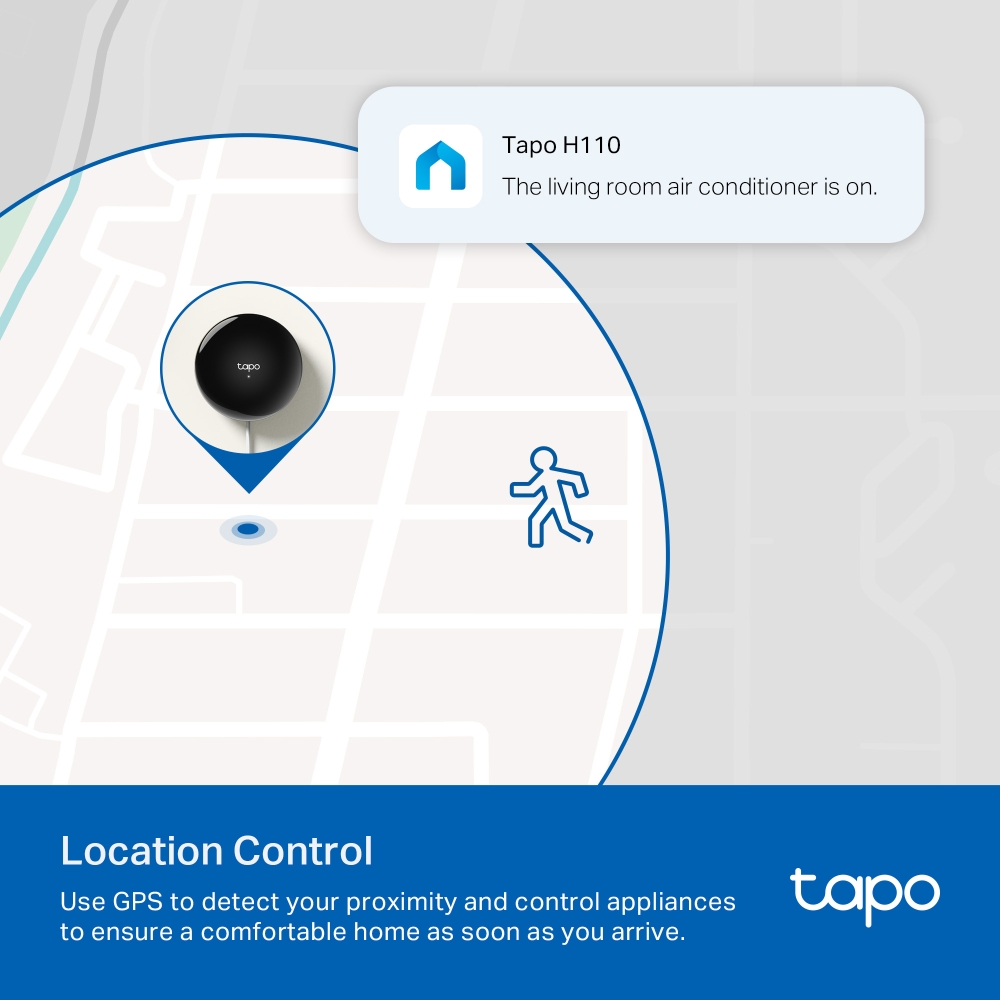 Telecomandă Smart TP-LINK Tapo H110 Infraroșu Matter Negru - imagine 9