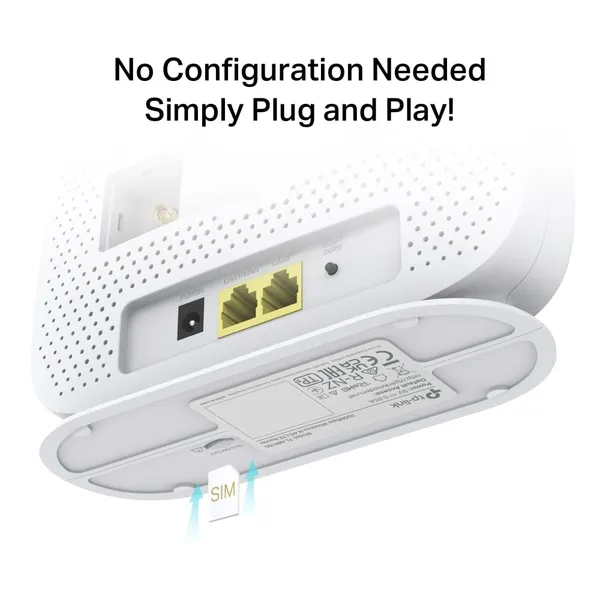 Router Wireless N 4G LTE TP-Link TL-MR105, 300 Mbps - imagine 4