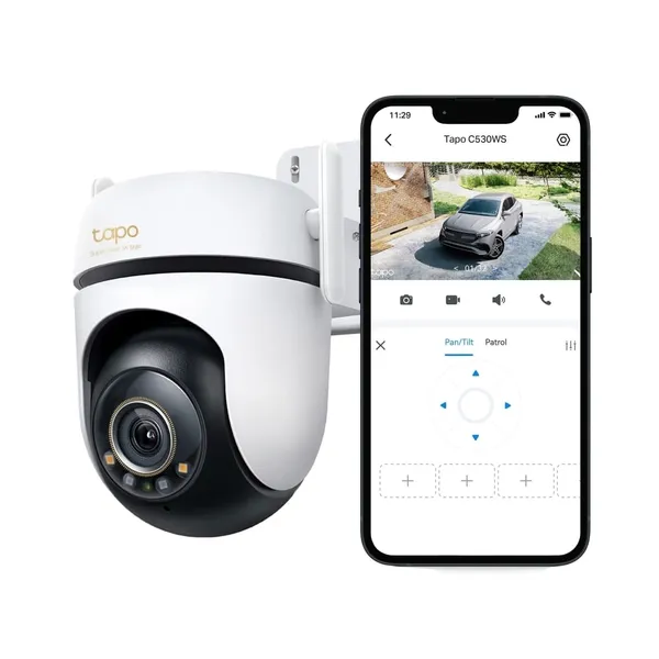 Cameră Supraveghere IP Exterior TP-LINK Tapo C530WS 5MP Dome - imagine 3