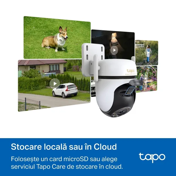 Cameră Supraveghere IP Exterior TP-LINK Tapo C530WS 5MP Dome - imagine 10