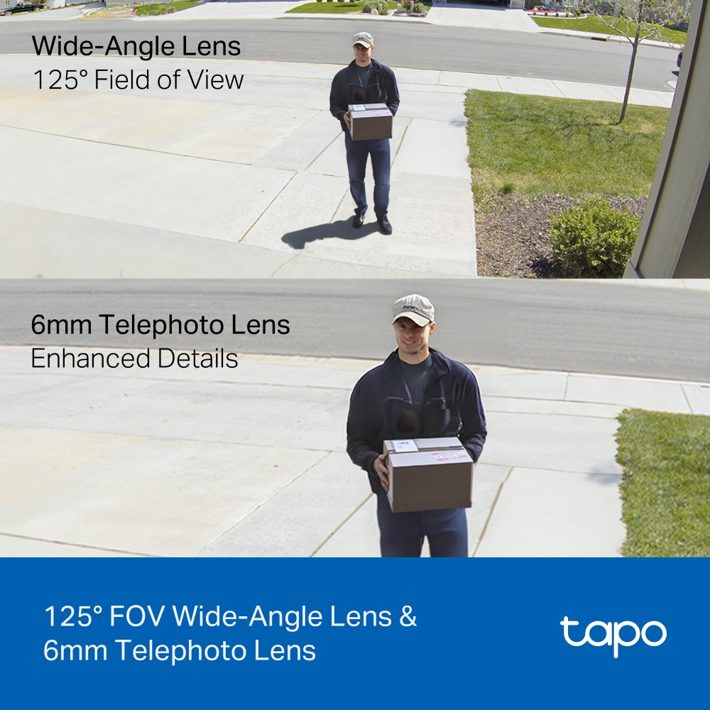 Cameră de securitate TP-LINK Tapo C246D Obiectiv Dual Pan/Tilt Interior/Exterior - imagine 5