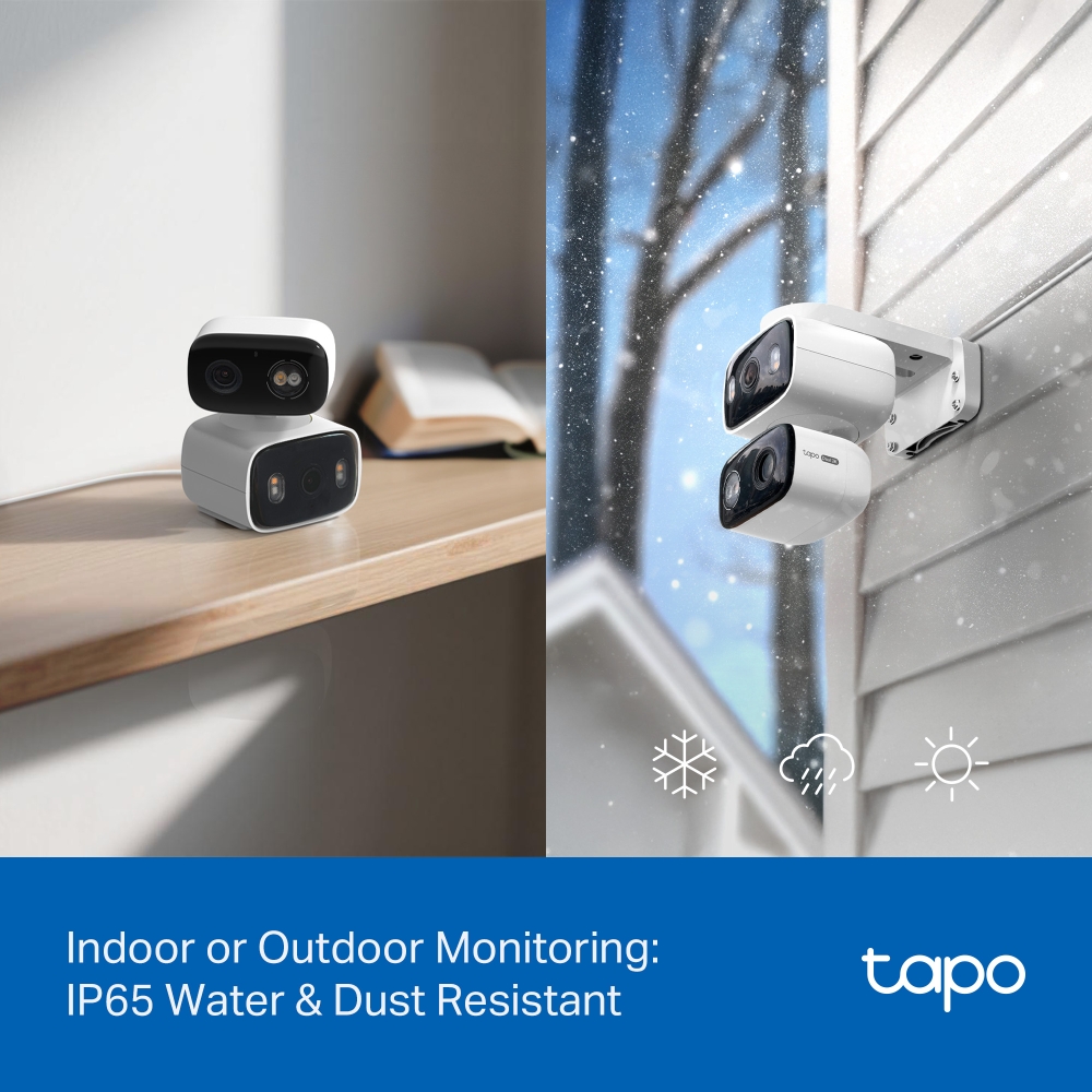 Cameră de securitate TP-LINK Tapo C246D Obiectiv Dual Pan/Tilt Interior/Exterior - imagine 7