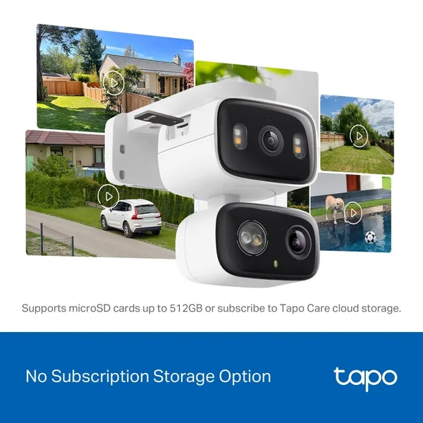 Cameră de Supraveghere TP-LINK Tapo C246D Obiectiv Dual Pan/Tilt Interior/Exterior - imagine 9