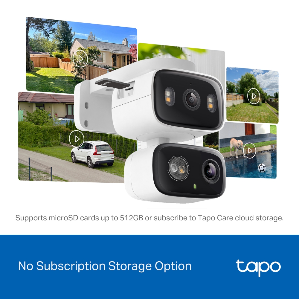 Cameră de securitate TP-LINK Tapo C246D Obiectiv Dual Pan/Tilt Interior/Exterior - imagine 9