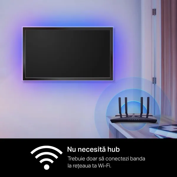 Set 2 Benzi LED TP-LINK Tapo L930-10 Wi-Fi Smart Multicolor cu Zone de Culoare - imagine 5