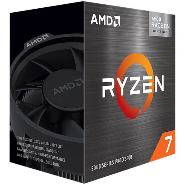 Procesor AMD RYZEN 7 5700G 3.8 GHz Turbo 4.6 GHz 8 Nuclee Socket AM4 - imagine 2