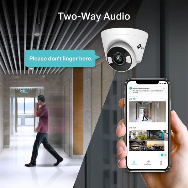Cameră IP Wi-Fi TP-LINK C440-W 4MP Lentilă 4mm - imagine 7