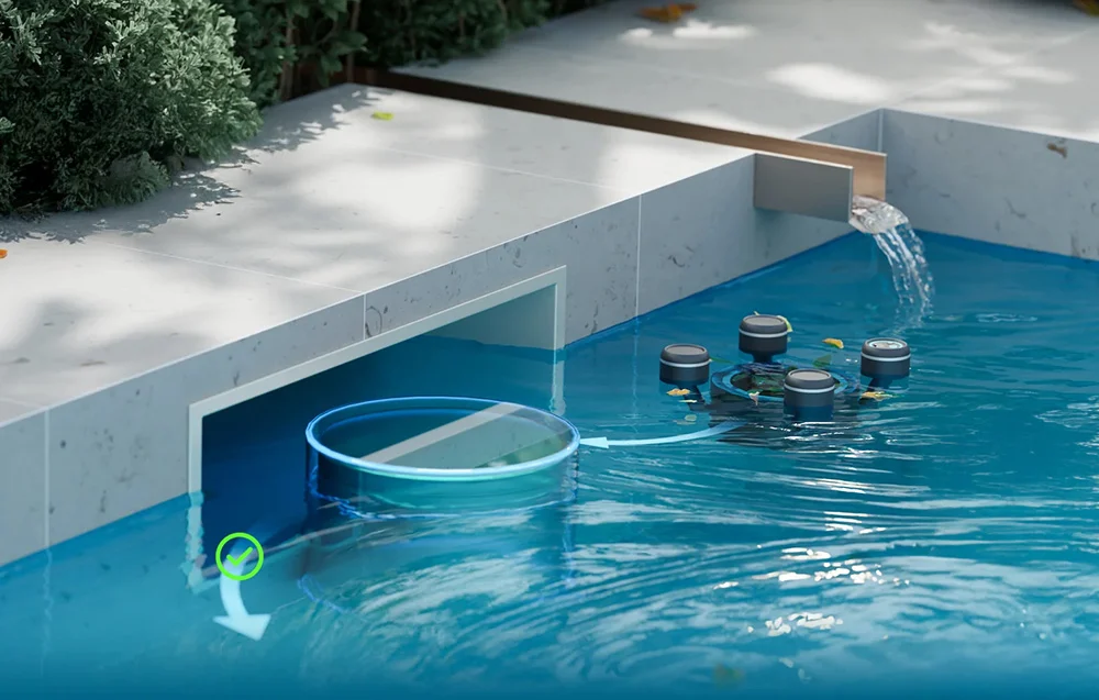 Robot curățare piscine BUBLUE F10 wireless 50m² - imagine 6