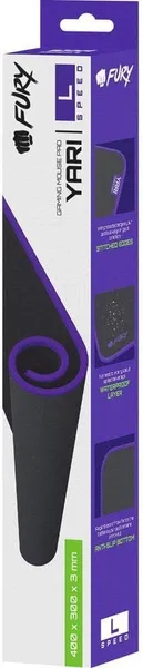 Mousepad FURY Yari Speed L 400x300mm Negru - imagine 5
