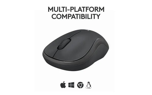 Mouse LOGITECH M240 Bluetooth Silent Graphite Negru - imagine 2