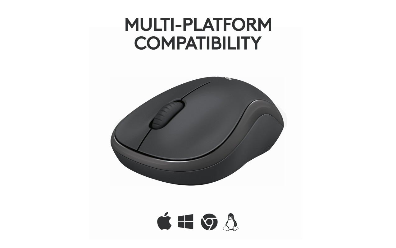 Mouse LOGITECH M240 Bluetooth Silent Graphite - imagine 2