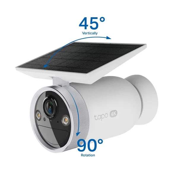 Cameră de supraveghere TP-LINK TAPO C465 4K QHD Solar - imagine 3