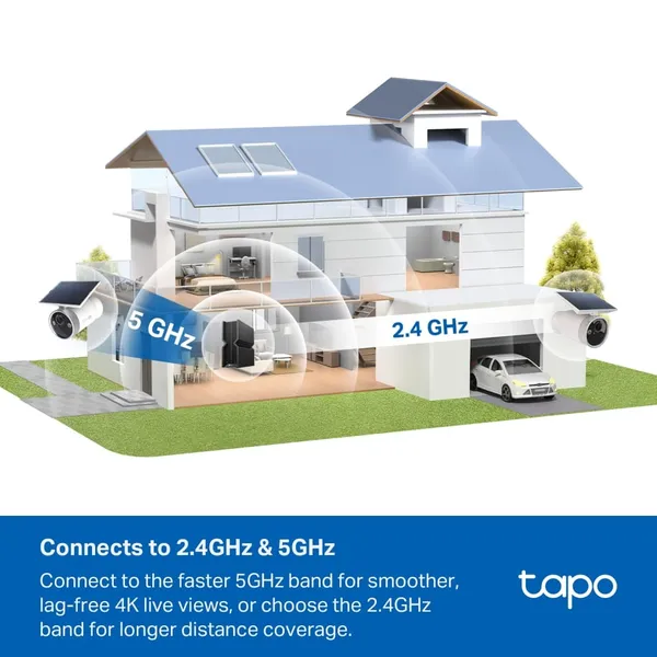 Cameră de supraveghere TP-LINK TAPO C465 4K QHD Solar - imagine 8