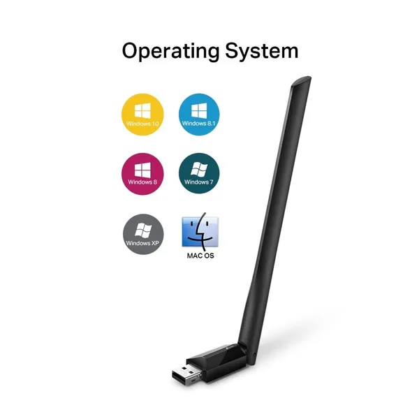 Adapter Wireless USB TP-LINK Archer T2U PLUS AC600 Dual Band - imagine 4