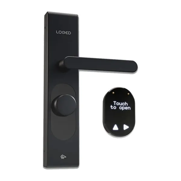 Încuietoare Inteligentă SHELLY LOQED Touch WiFi Bluetooth Negru