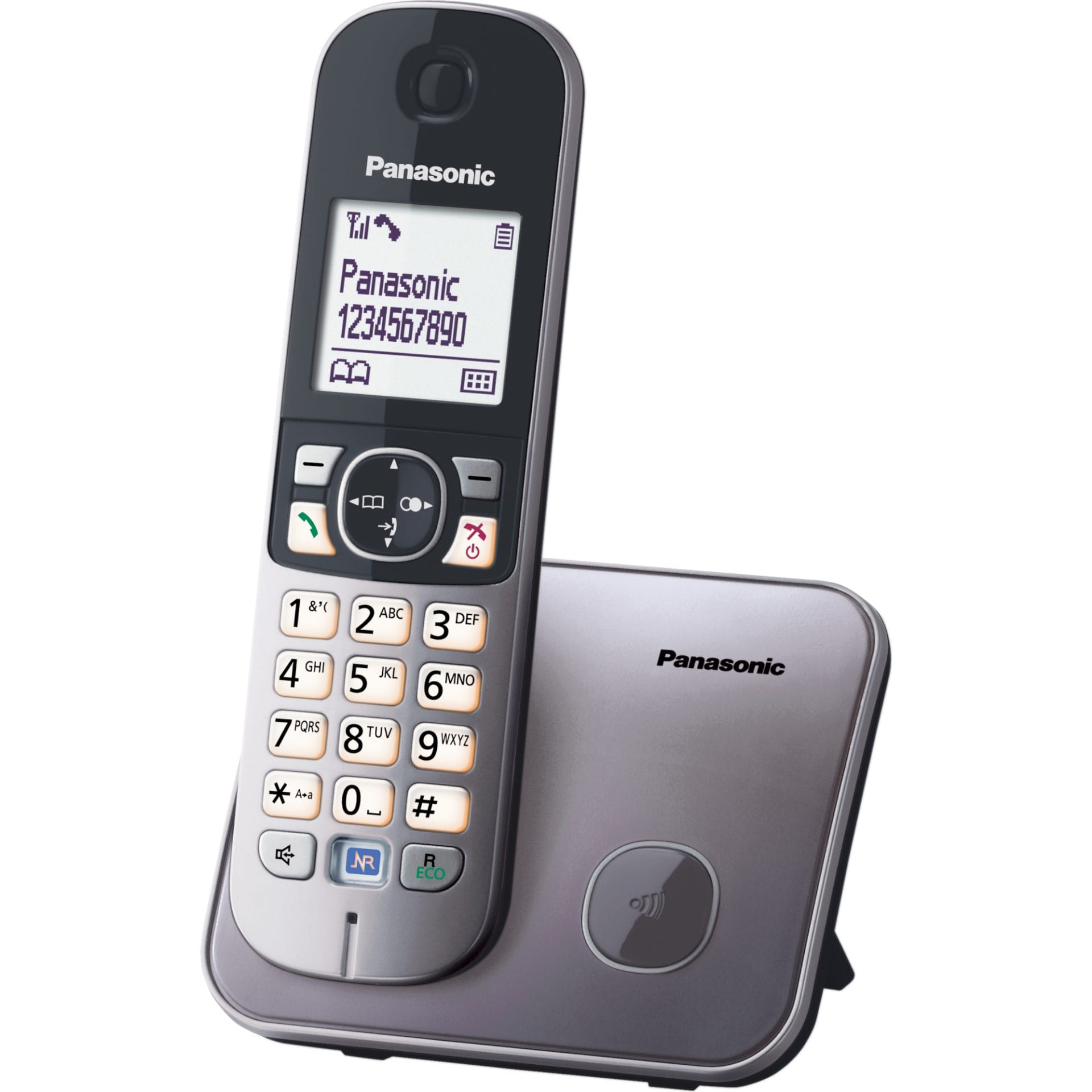 Telefon DECT PANASONIC KX-TG6811FXM Metalic