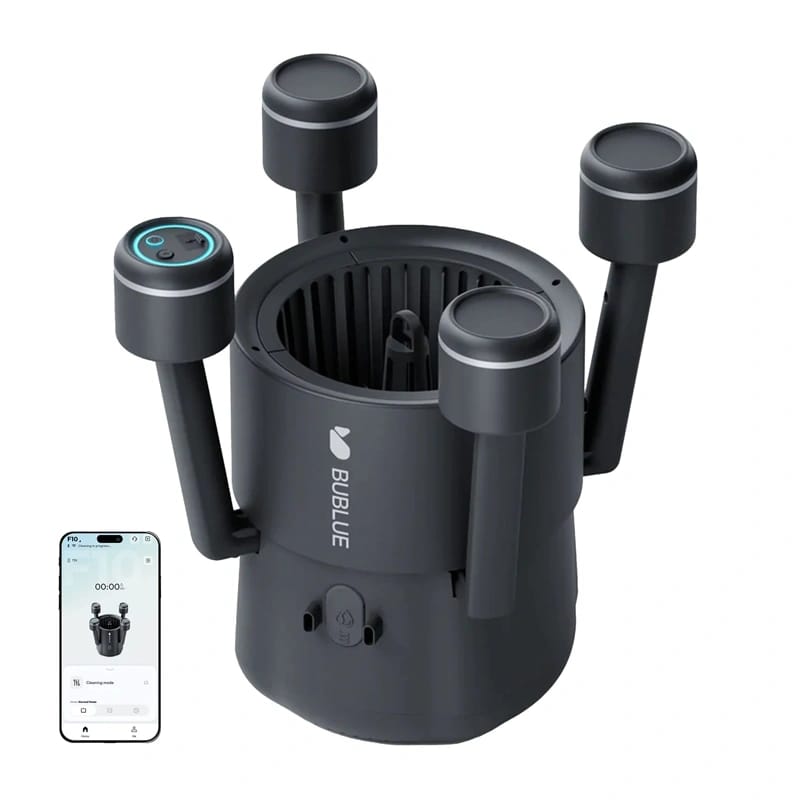 Robot curățare piscine BUBLUE F10 wireless 50m²