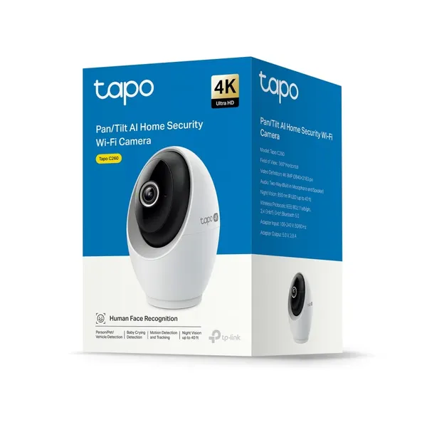 Cameră IP TP-LINK Tapo C260 Wireless Interior 4K 8MP - imagine 9