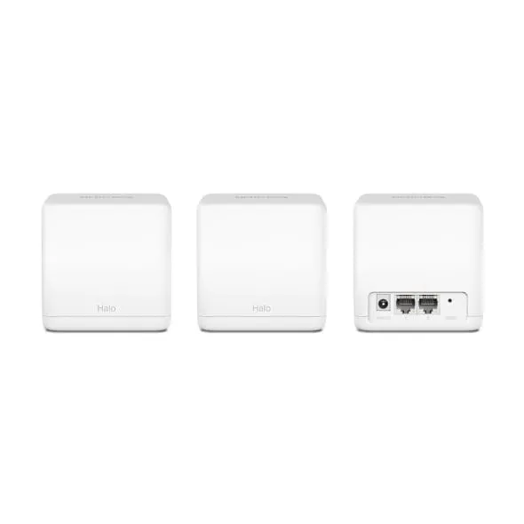 Sistem Mesh Wi-Fi MERCUSYS Halo H30G AC1300 Dual-Band Gigabit 3-Pack - imagine 3