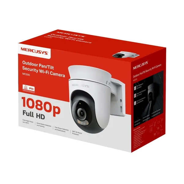 Cameră de Supraveghere MERCUSYS MC500 Pan/Tilt Wi-Fi 1080P Exterior - imagine 9