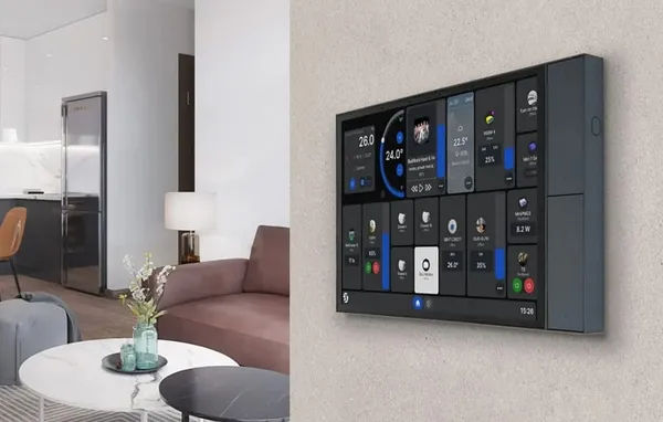 Panou Control SHELLY Wall Display XL 10.1 WiFi Bluetooth Gri - imagine 4