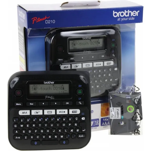 Imprimantă de etichete BROTHER PT-D210VP 180dpi - imagine 4