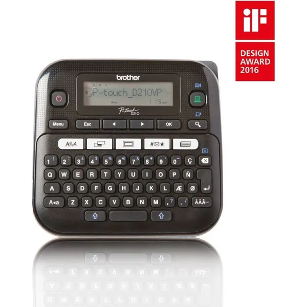 Imprimantă de etichete BROTHER PT-D210VP 180dpi - imagine 5