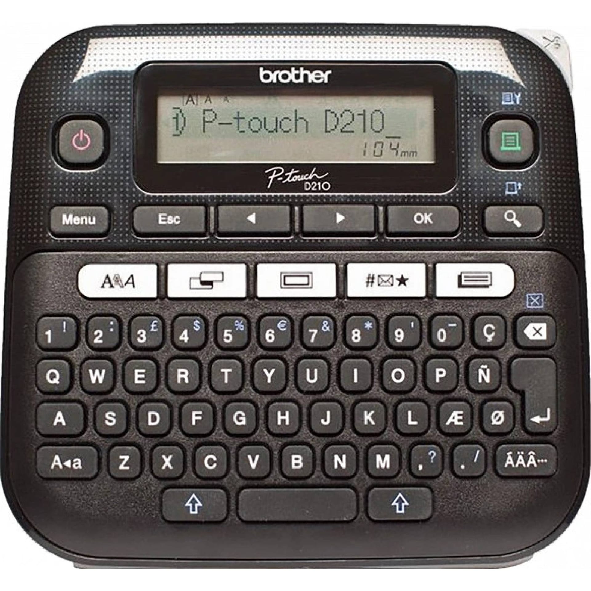 Imprimantă de etichete BROTHER PT-D210VP 180dpi