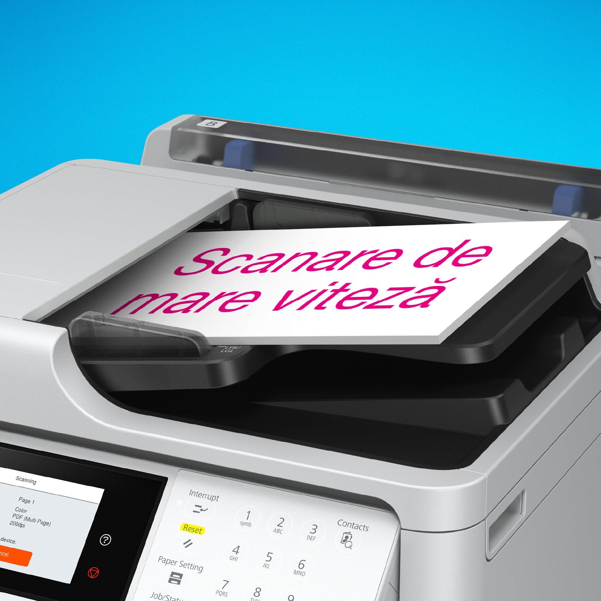 Multifuncțional EPSON WorkForce Pro WF-C5890DWF Inkjet Color A4 - imagine 5