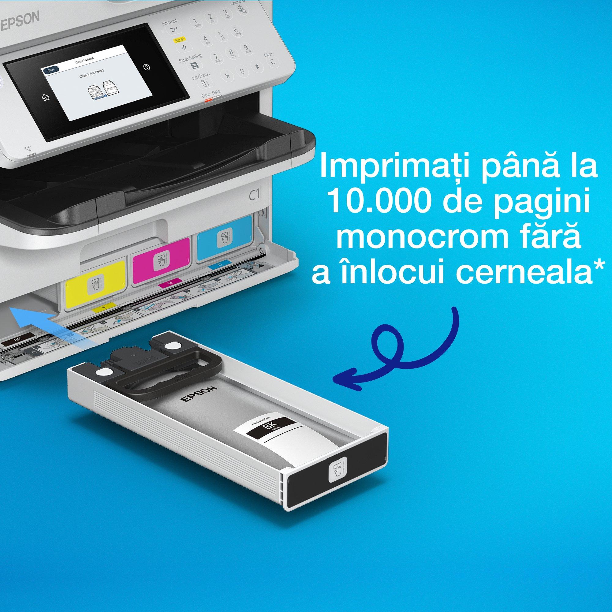 Multifuncțional EPSON WorkForce Pro WF-C5890DWF Inkjet Color A4 - imagine 6