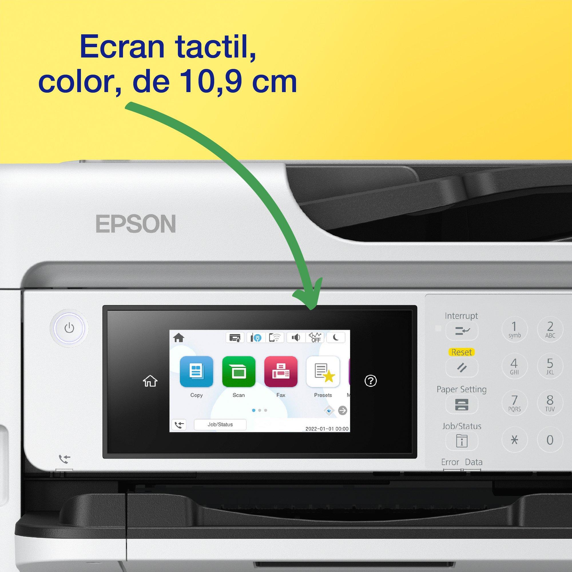 Multifuncțional EPSON WorkForce Pro WF-C5890DWF Inkjet Color A4 - imagine 8