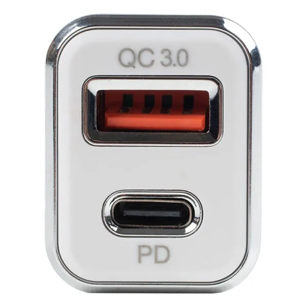Încărcător Auto SPACER 38W Quick Charge Power Delivery Alb SPCC-DUOQ-04 - imagine 3