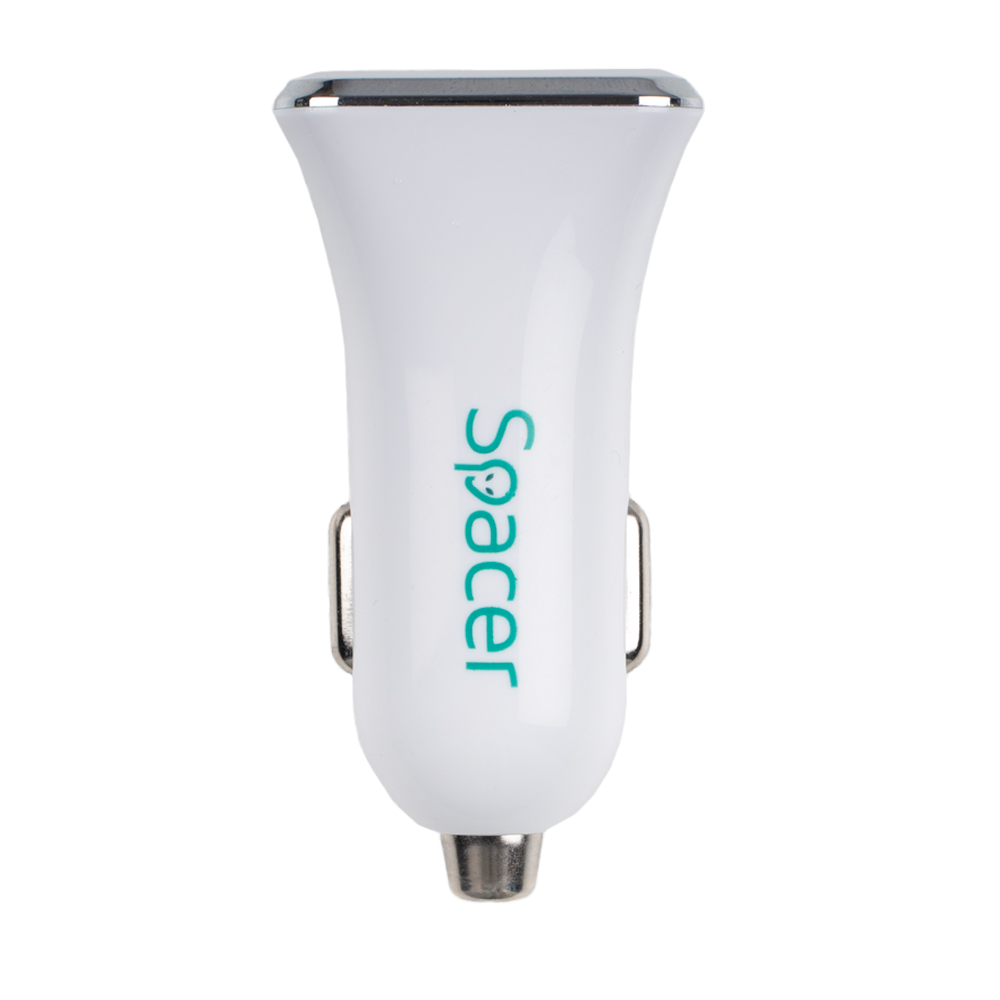 Încărcător auto SPACER 38W Quick Charge Power Delivery Alb SPCC-DUOQ-04 - imagine 4