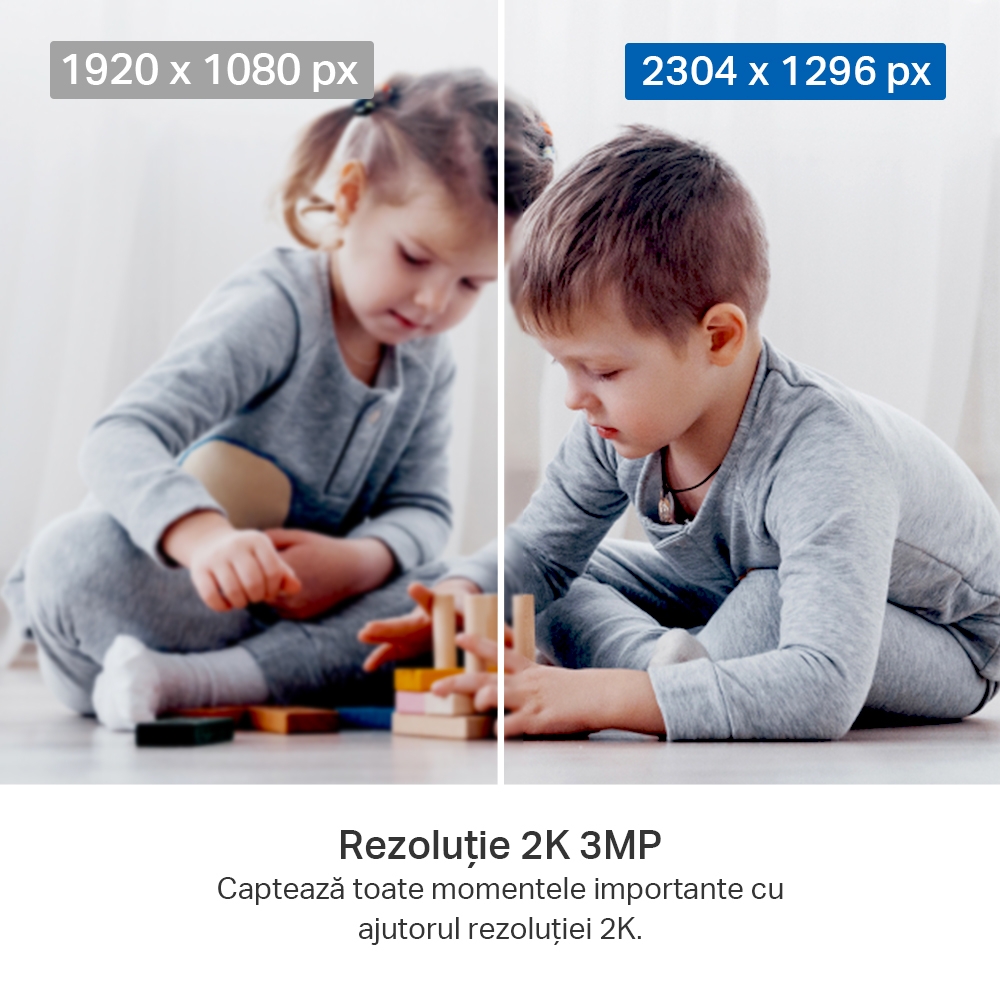 Cameră de supraveghere TP-LINK Tapo C211 Wi-Fi 2K Pan/Tilt - imagine 3