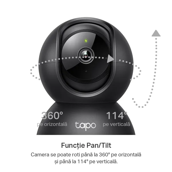Cameră de Supraveghere TP-LINK Tapo C211 Wi-Fi 2K Pan/Tilt - imagine 4