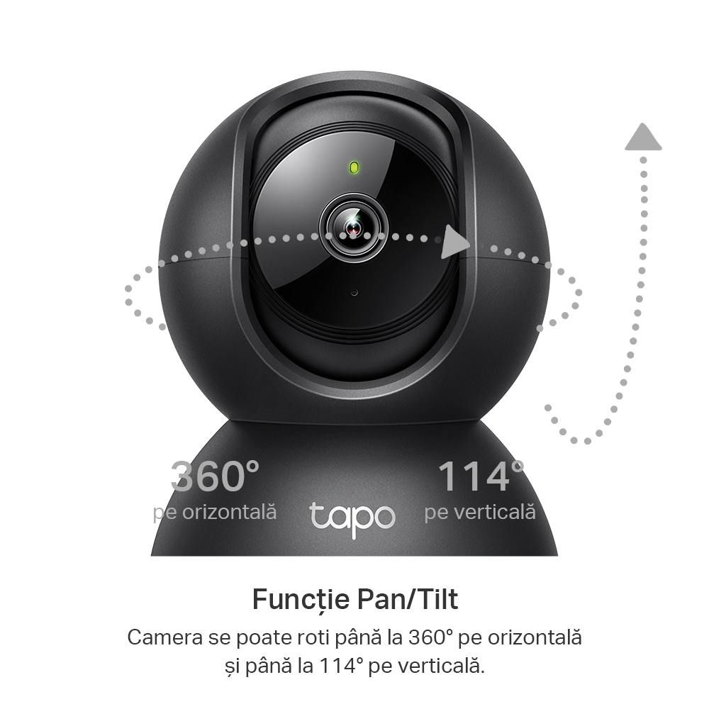 Cameră de supraveghere TP-LINK Tapo C211 Wi-Fi 2K Pan/Tilt - imagine 4