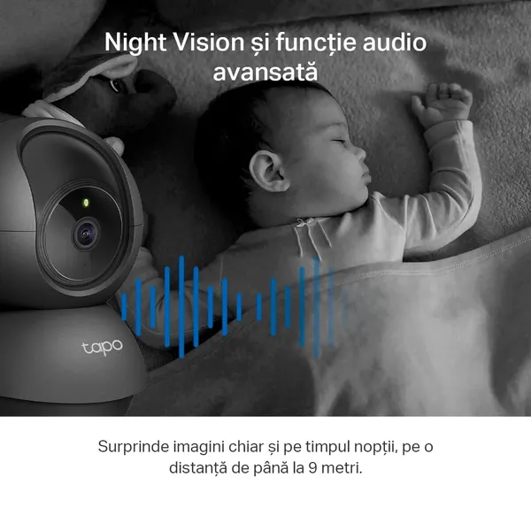 Cameră de Supraveghere TP-LINK Tapo C211 Wi-Fi 2K Pan/Tilt - imagine 5
